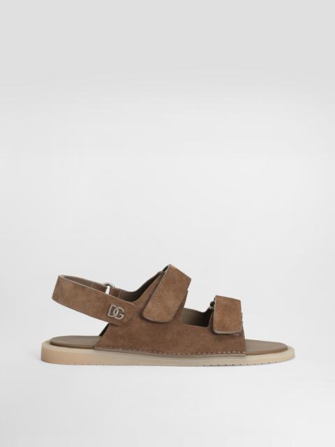 Suede sandals