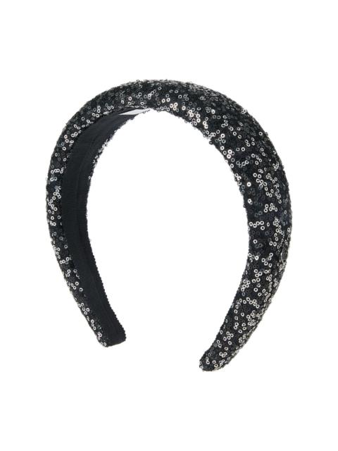 stud-embellished headband