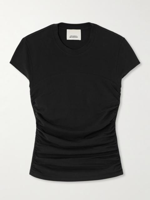 Maelie Cotton-jersey T-shirt