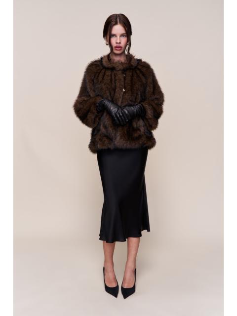 LUCIENNE FAUX FUR TOPPER