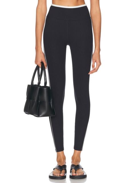 Ribbed Track Legging