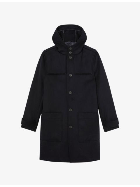 Planter Hooded Wool-Blend Duffle Coat