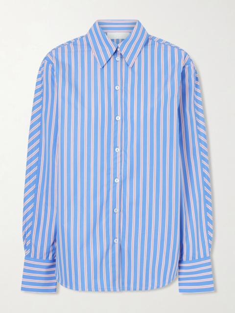 Gahee Striped Cotton-poplin Shirt