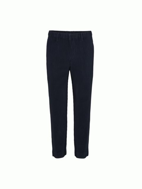 SS25 PLEATED PANTS - NAVY