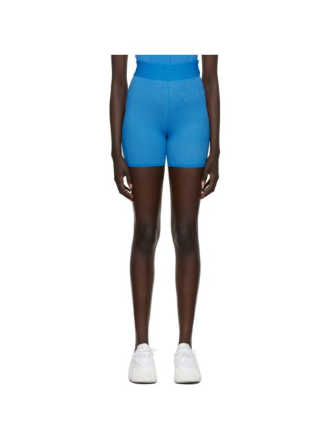 Blue & Beige Calgary Shorts