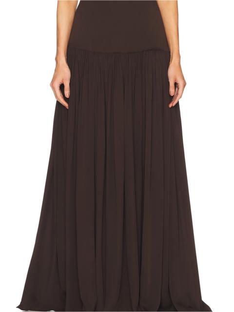 Diaphanous Maxi Skirt