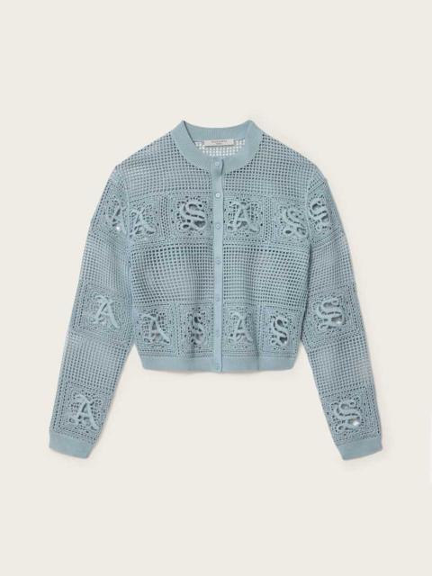 KYRA OPEN KNIT CROCHET CARDIGAN