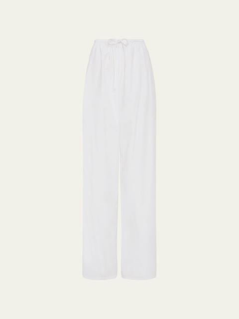 Cotton Drawstring Pants