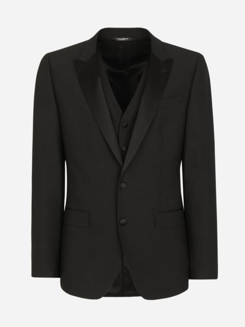 3-piece wool suit
