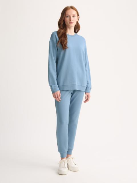 Women's Sweatshirt Quinn Cotton Modal Soft Denim Blue