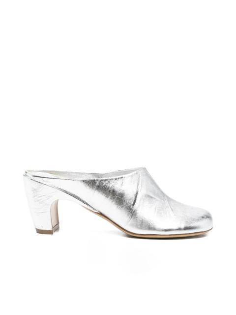 Dries Van Noten Square Toe Mules