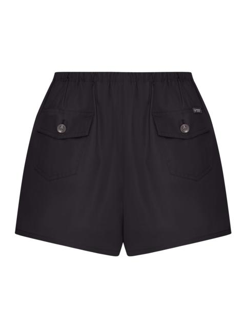COTTON PIQUET SHORTS