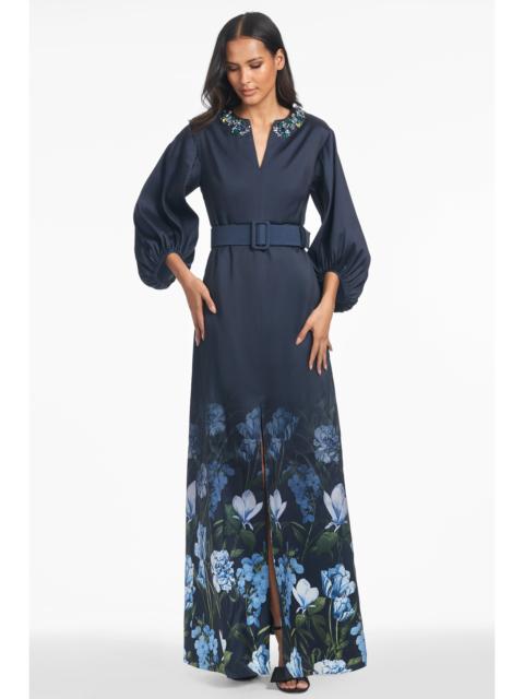 OLYMPIA GOWN - NIGHT SKY PRIMA GARDEN