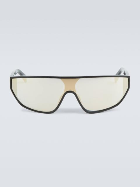 Mask-shaped sunglasses