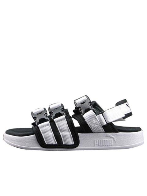 PUMA Slect Leadcat Ylm Sandal Black/White 365630-02