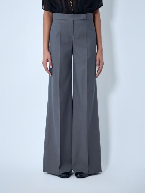 Wide-Leg Tailored Trousers