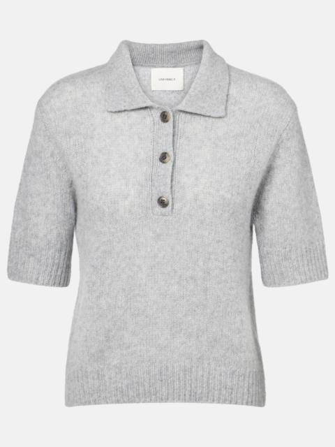 Masy cashmere and silk polo shirt