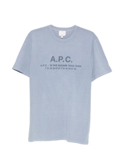 logo-print T-shirt