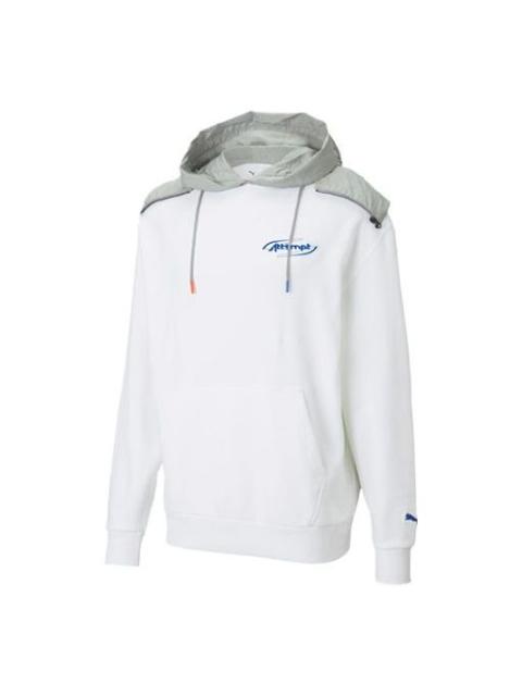 PUMA x Attempt Hoodie 'White Grey' 598263-02