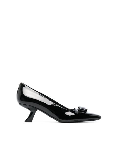 62mm Vara-bow leather pumps