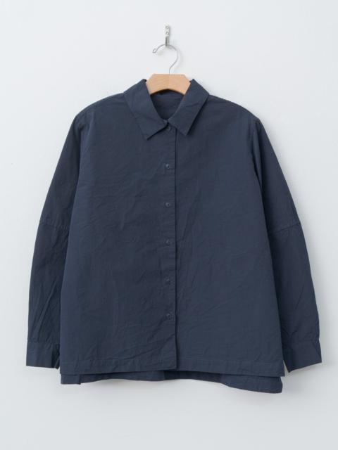 Elena Shirt PAPER COT - Navy