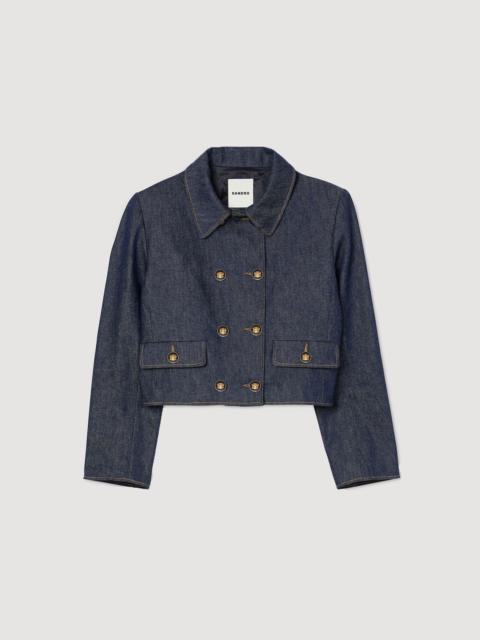DENIM TAILORED JACKET