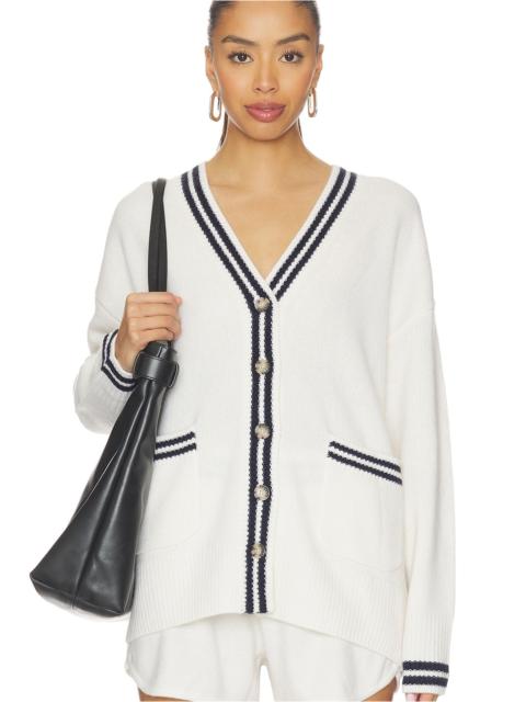 Cashmere Varsity Cardigan