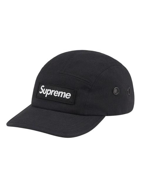 Supreme Military Camp Cap 'Black White' SUP-SS21-732