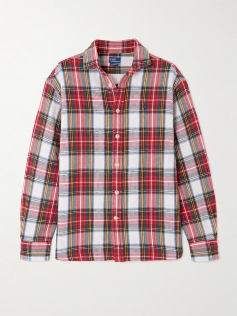 Checked Cotton-flannel Shirt