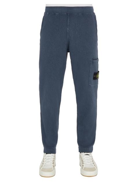 62260 MALFILE' FLEECE_GARMENT DYED 'OLD' EFFECT AVIO BLUE