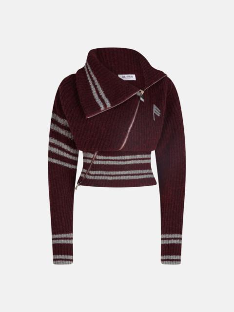 BURGUNDY CARDIGAN
