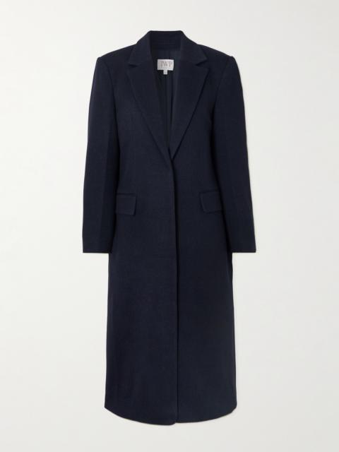 Mattie Wool-blend Twill Coat