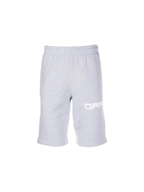 OFF-WHITE Airport Tape Sweatshort Grey/Multicolor