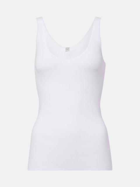 Cotton jersey tank top
