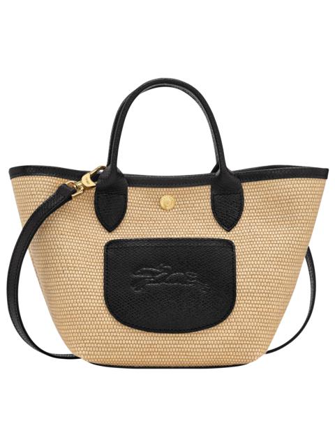 Le Pliage Collection XS Basket bag Black - Canvas