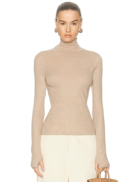 Cashmere Jersey New Classic Turtleneck Sweater