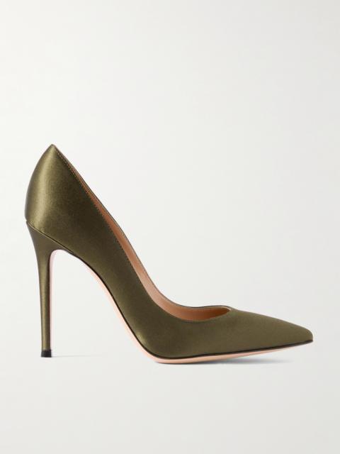 Gianvito 105 Satin Pumps