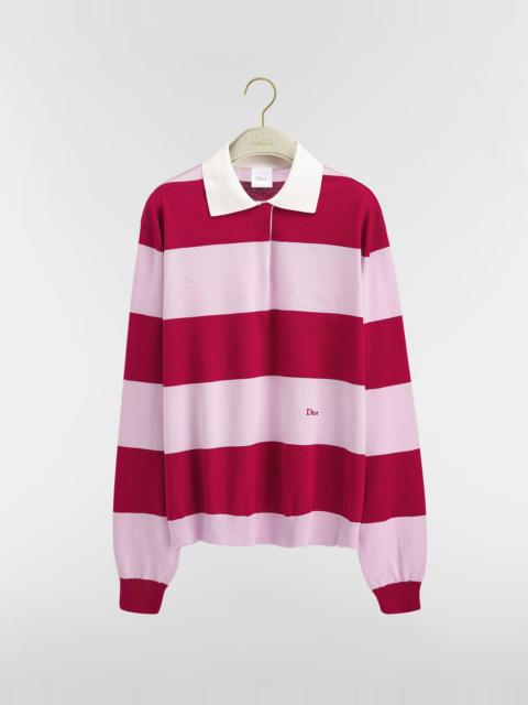 Dior Marinière Long-Sleeved Polo Shirt