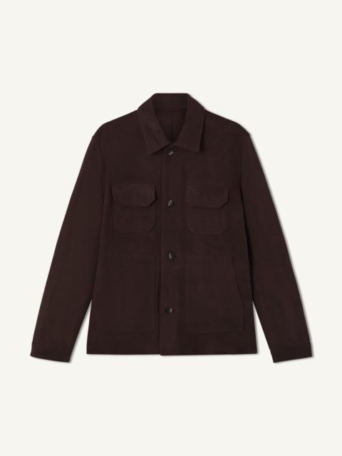 RAVI SUEDE OVERSHIRT