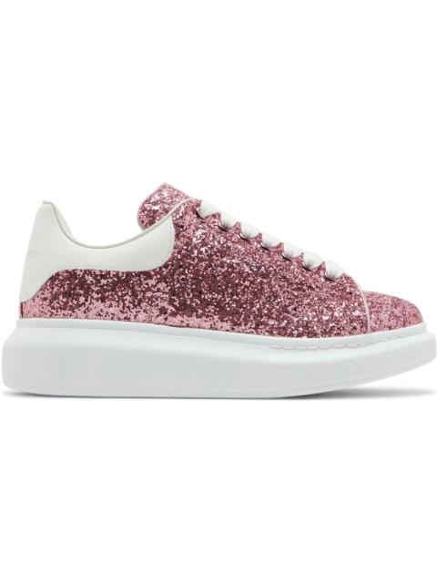 Alexander McQueen Oversized Pink Glitter White (Women's)