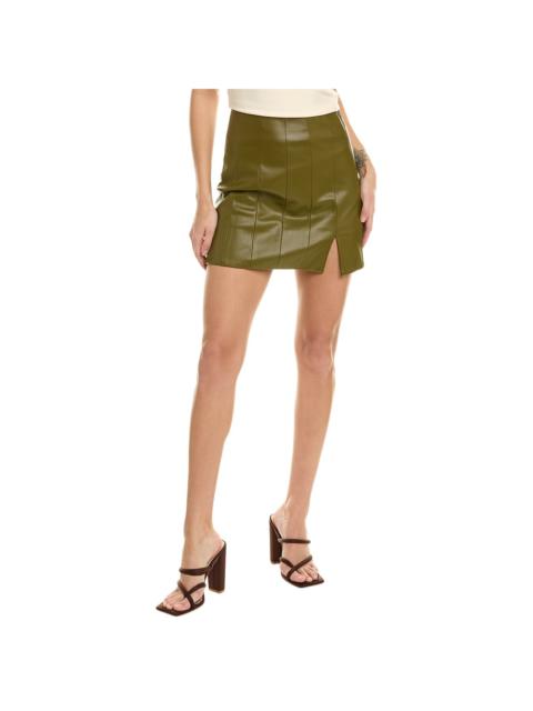 STAUD Wells Mini Skirt