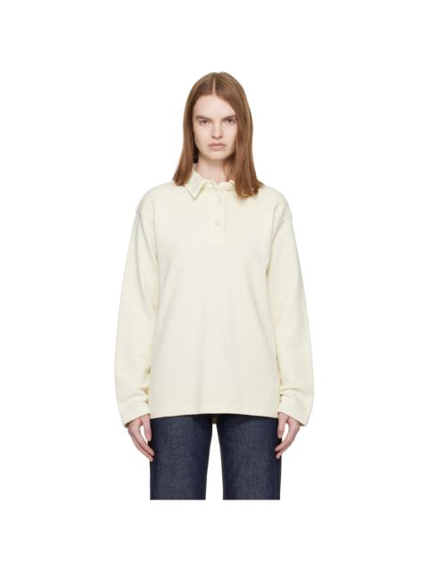 Navy Long-Sleeve Polo