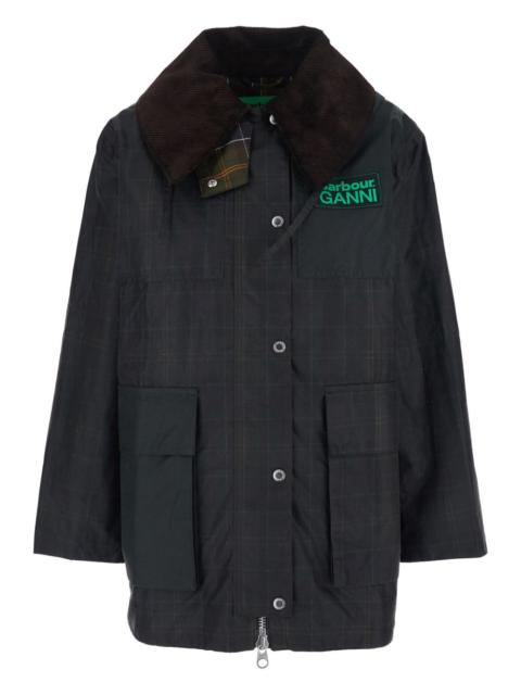check duffle coat