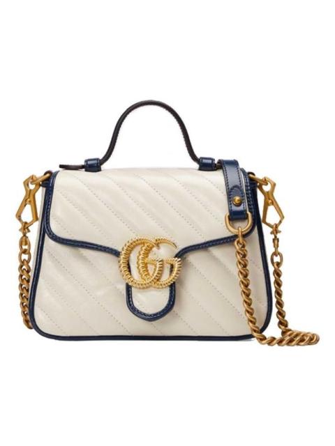 GG Marmont mini top handle bag