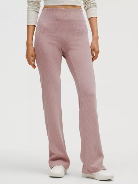 Ribbed Softstreme Flared Pant *Regular