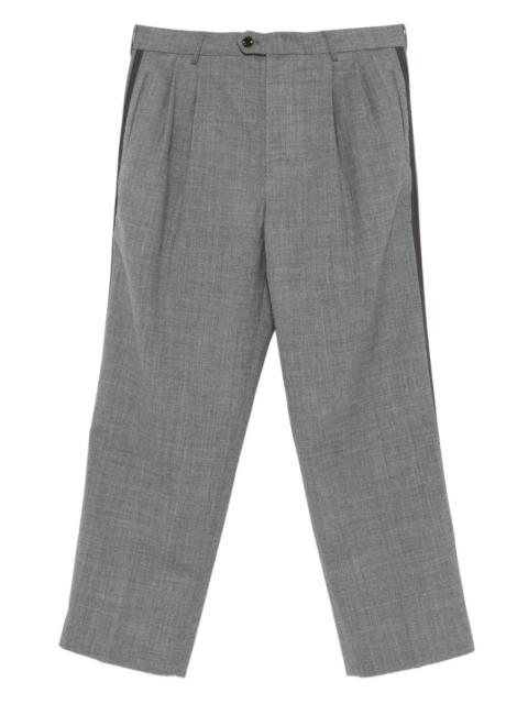 pleated trousers