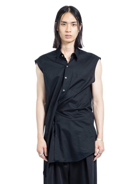 Dorian Sleeveless Pocket Long Shirt