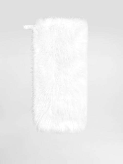 Faux fur muff