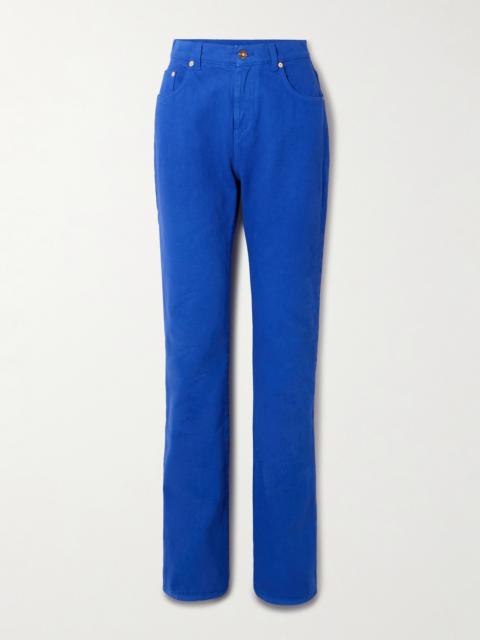 Rey High-rise Straight-leg Recycled Jeans