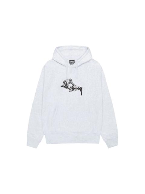 Stussy Worker Hoodie Ash Heather